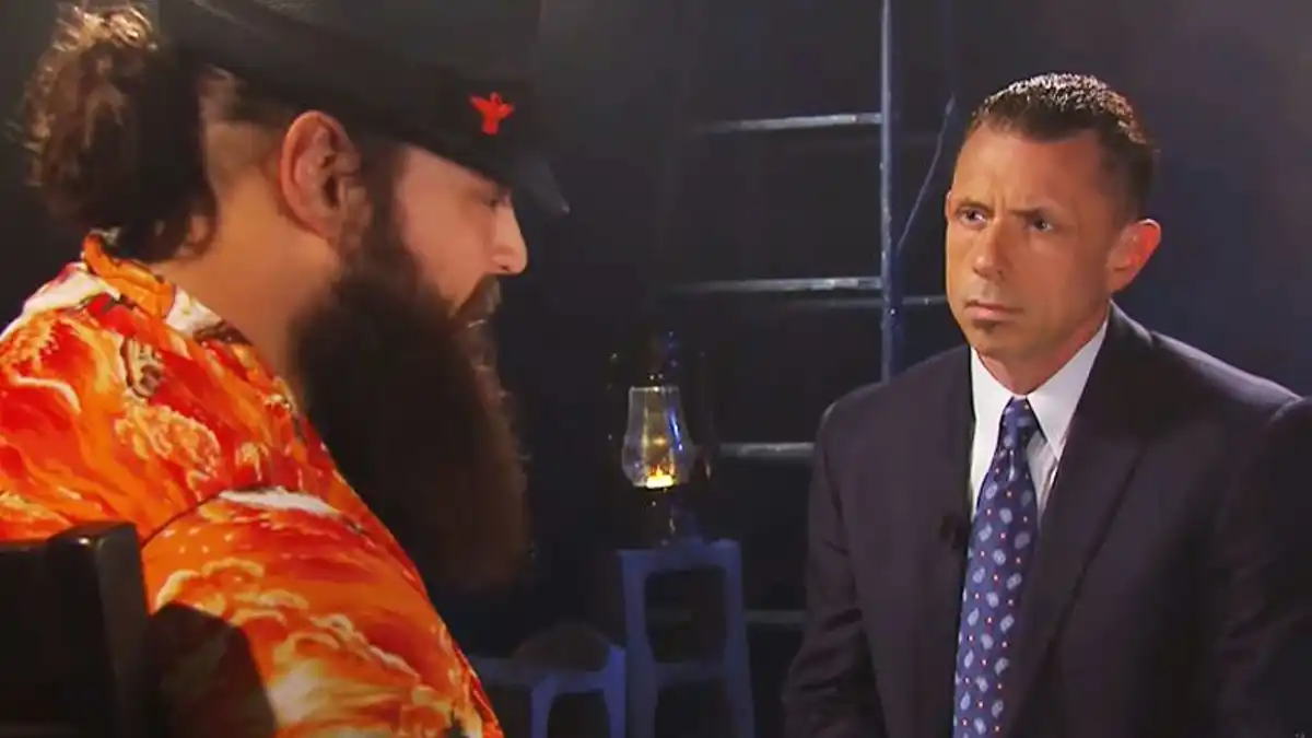 Bray Wyatt & Michael Cole