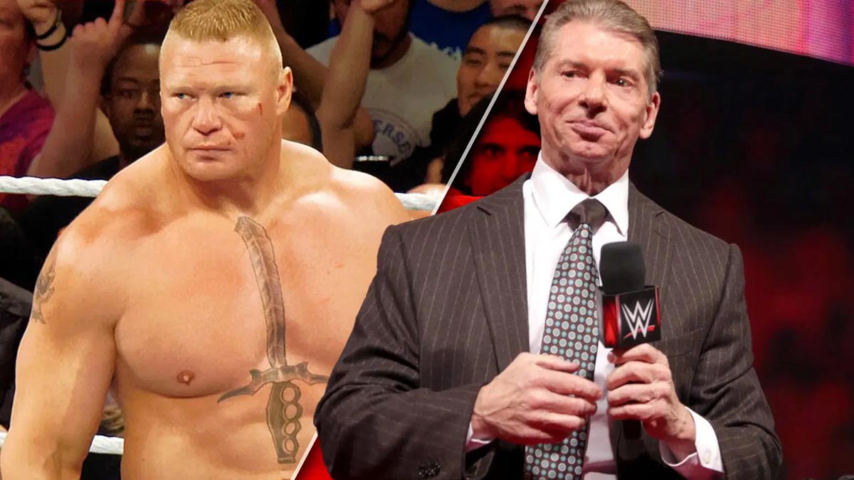 Brock Lesnar & VInce McMahon