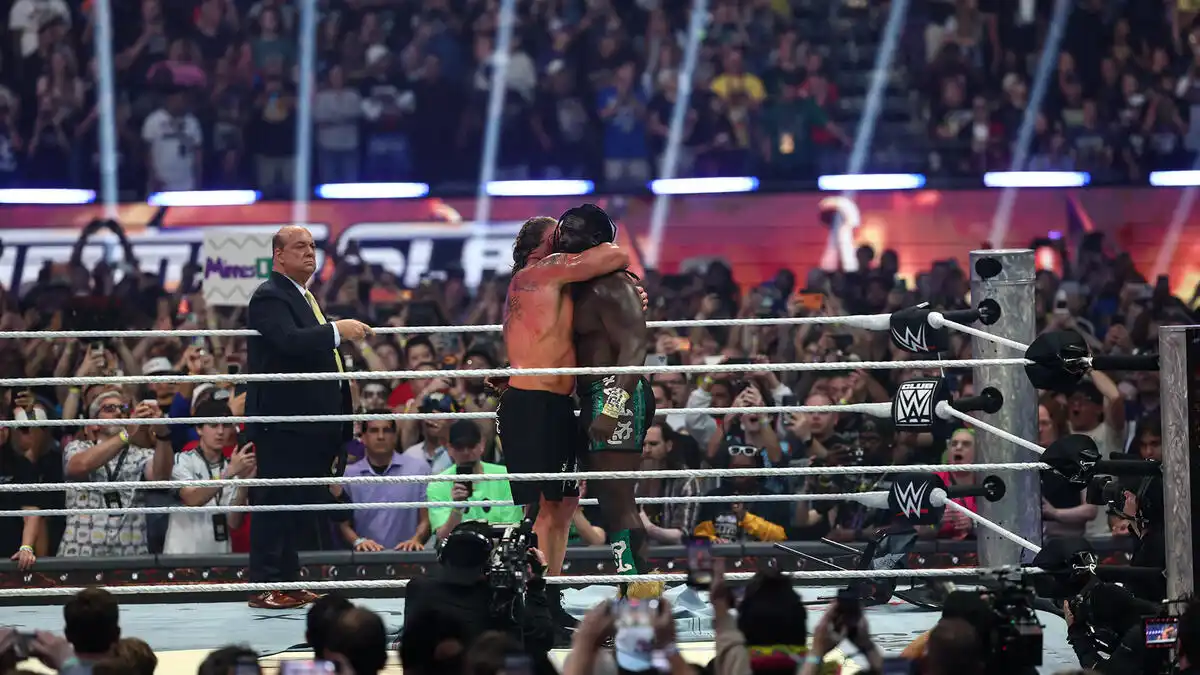 Brock Lesnar & Oba Femi