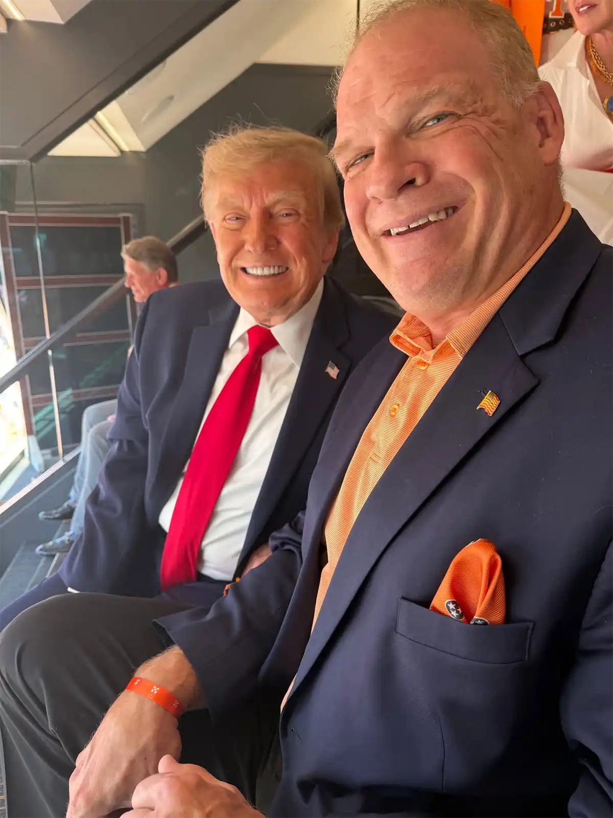 Donald Trump & Glenn Jacobs (Kane)