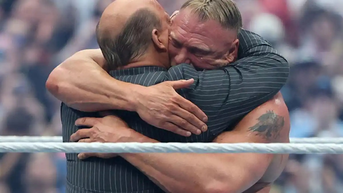 Paul Heyman & Brock Lesnar