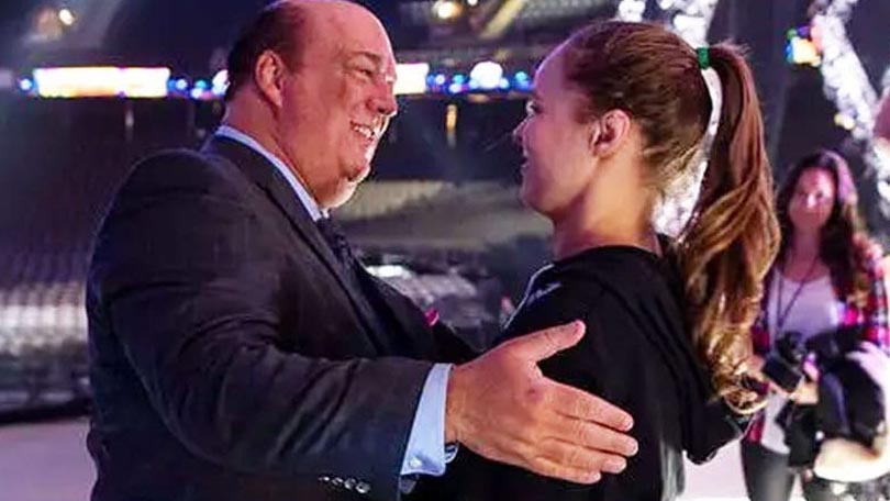 Ronda Rousey vděčí Paulu Heymanovi a WWE za to, že změnili způsob, jakým propaguje zápasy MMA