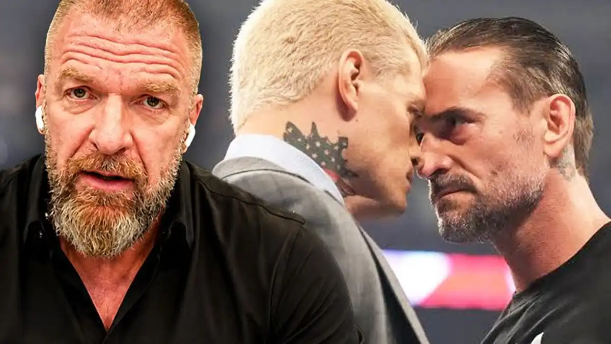 Triple H, Cody Rhodes & CM Punk