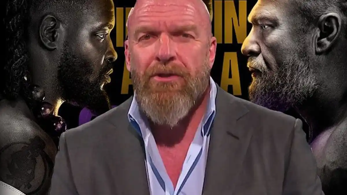 Oba Femi, Triple H & Brock Lesnar