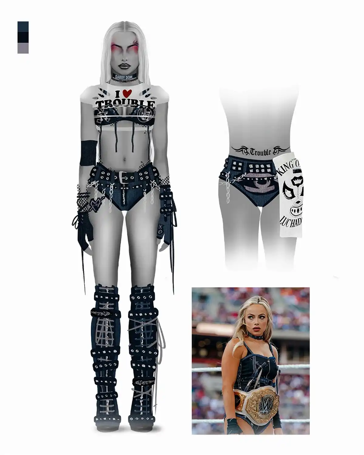 1. Gear pro Liv Morgan