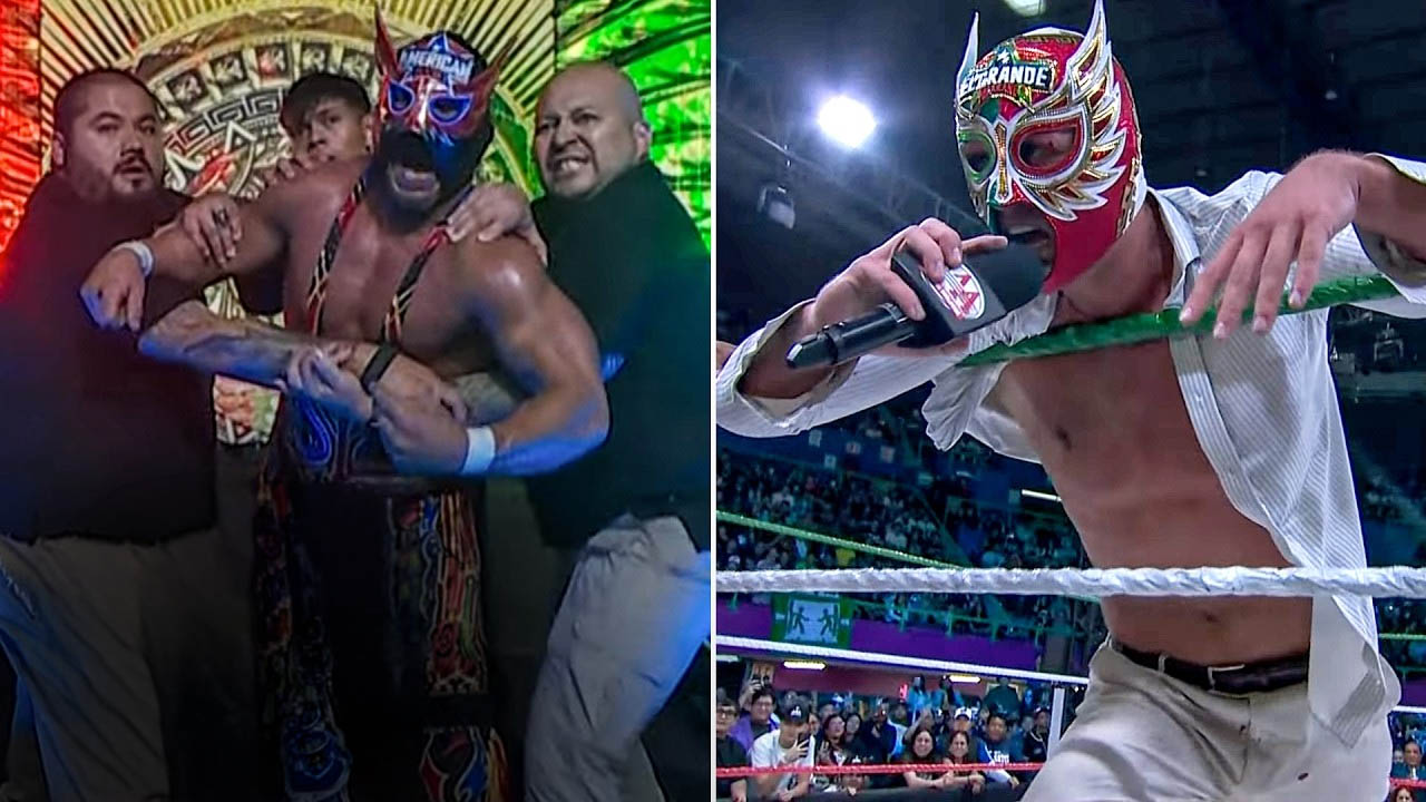 'Original' El Grande Americano (Chad Gable) vs. El Grande Americano (Ludwing Kaiser)