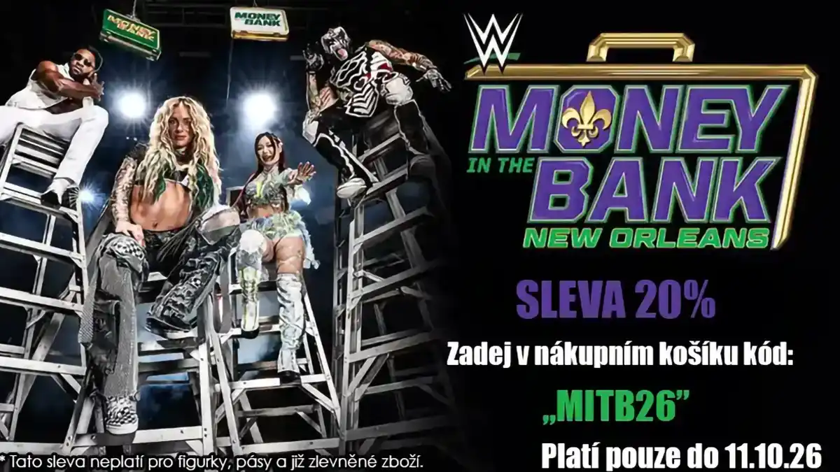 WrestlingShop: Money in the Bank sleva!
