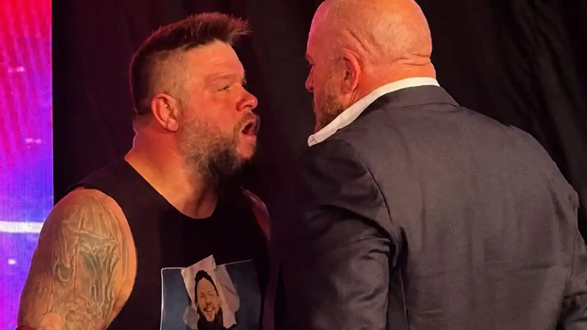 Kevin Owens & Triple H