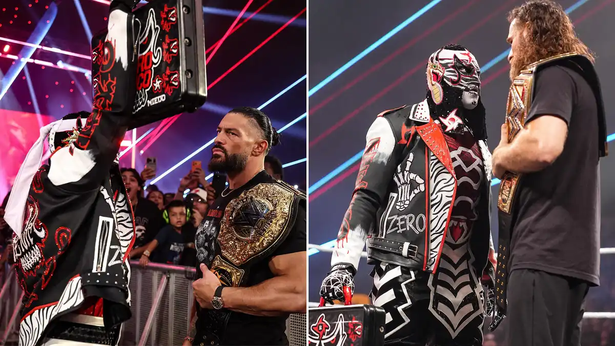 Penta, Roman Reigns & Sami Zayn