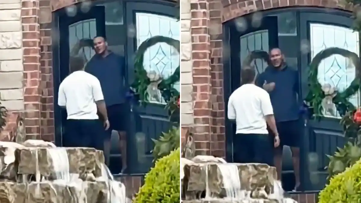 Randy Orton s fanouškem