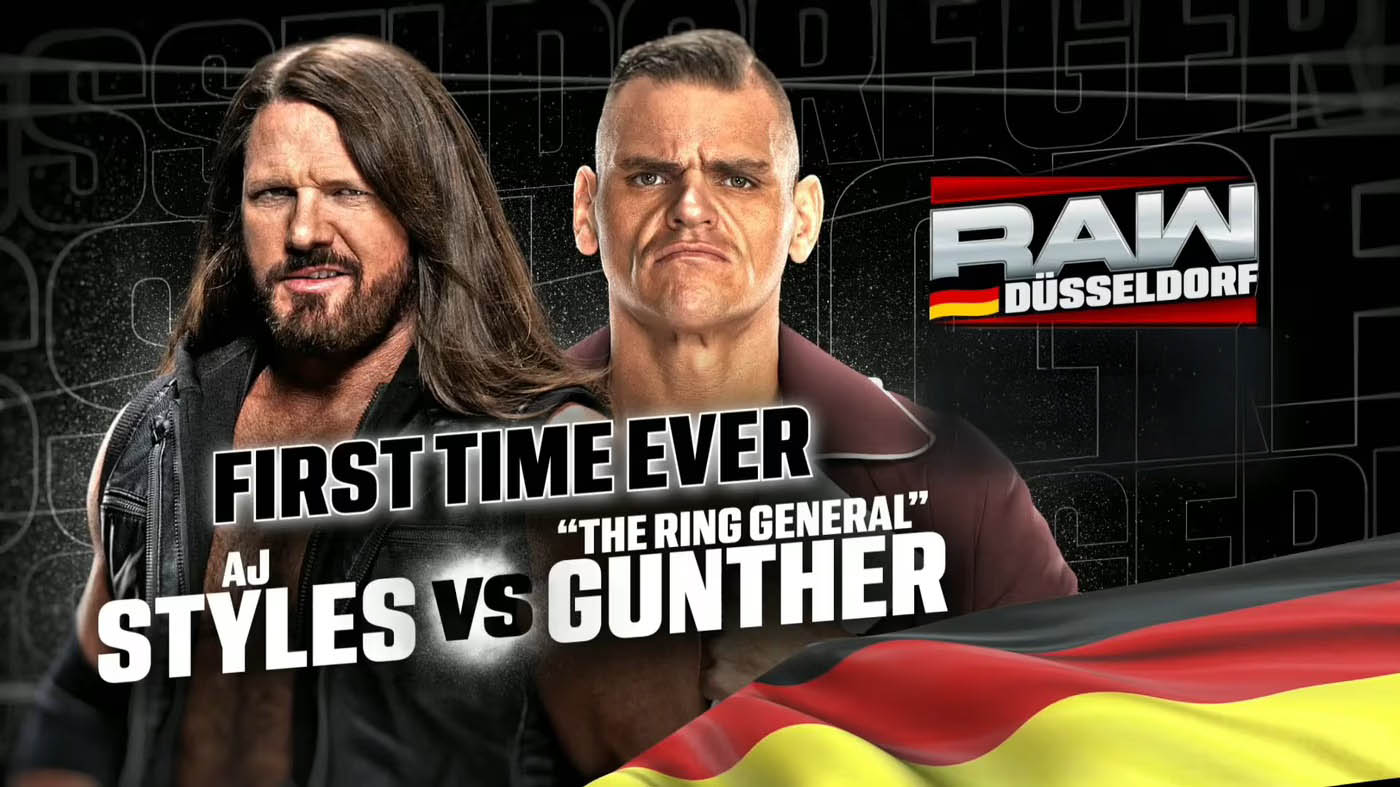 Pozvánka na dnešní show WWE RAW, která začíná od 20:00 našeho času