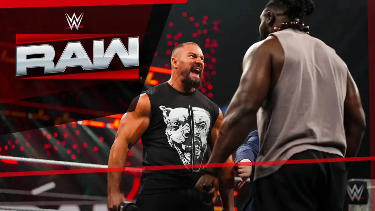 WWE RAW - Bron Breakker vs. Oba Femi
