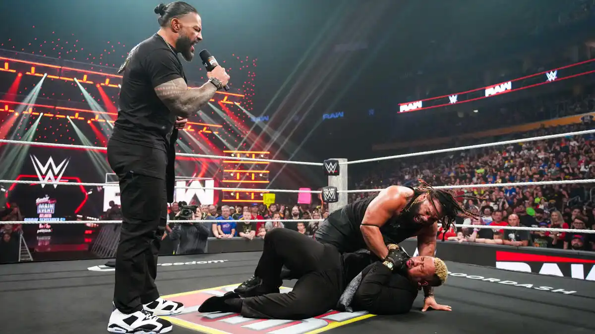 Roman Reigns, Jacob Fatu & Solo Sikoa
