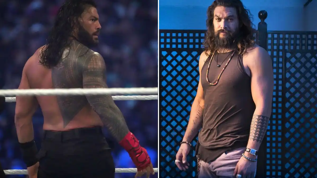 Roman Reigns & Jason Momoa
