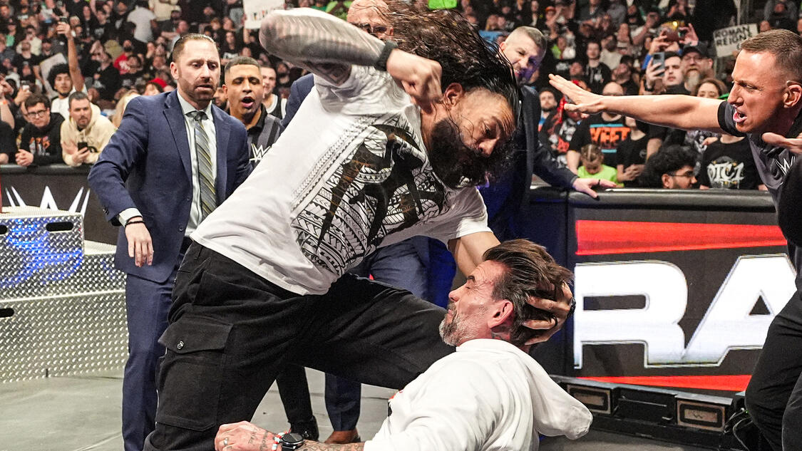 Roman Reigns vs. CM Punk