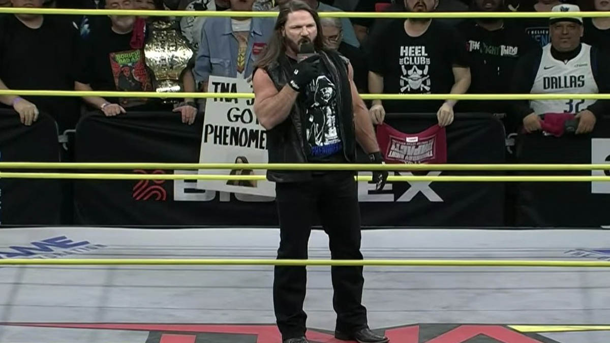 Jak proběhl návrat AJe Stylese ve včerejší show TNA?