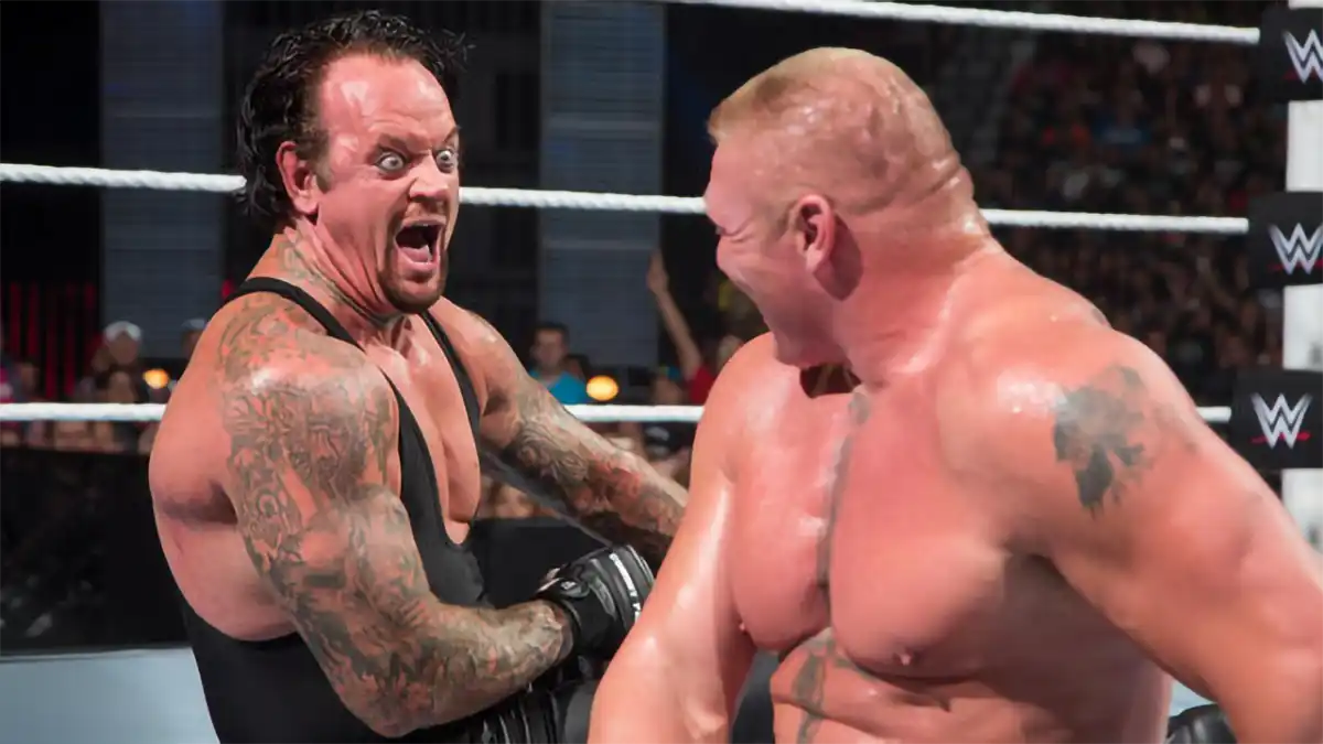 Undertaker & Brock Lesnar