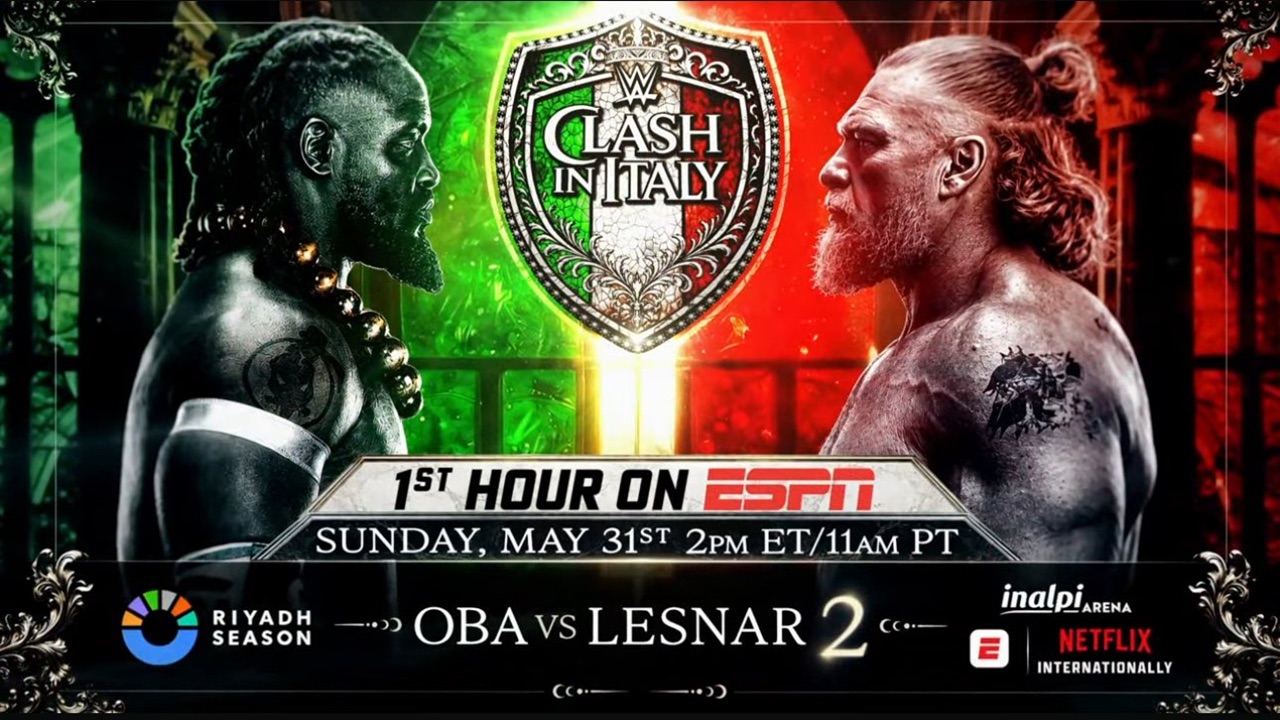 Oba Femi vs. Brock Lesnar