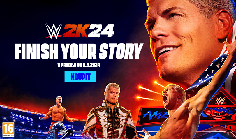 Koupit WWE 2K24 - Dokonči svůj příběh!