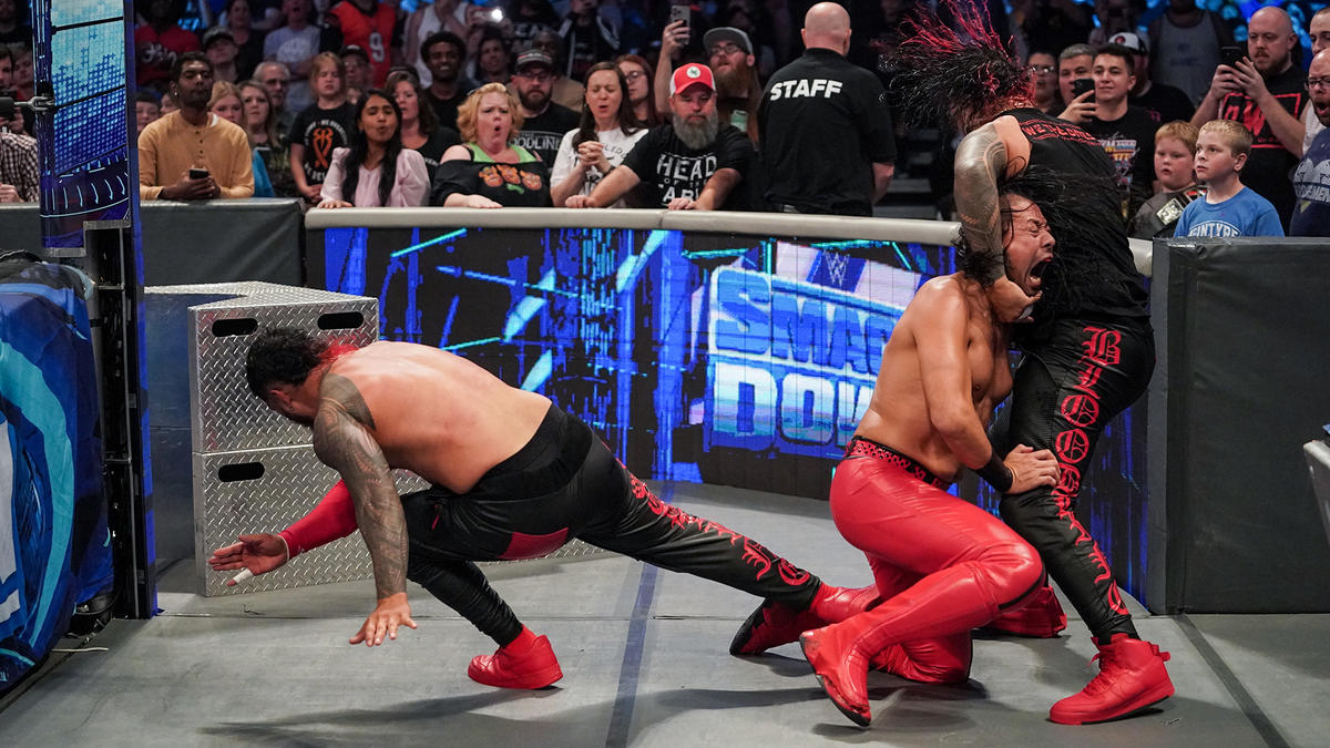 The Usos vs. Nakamura