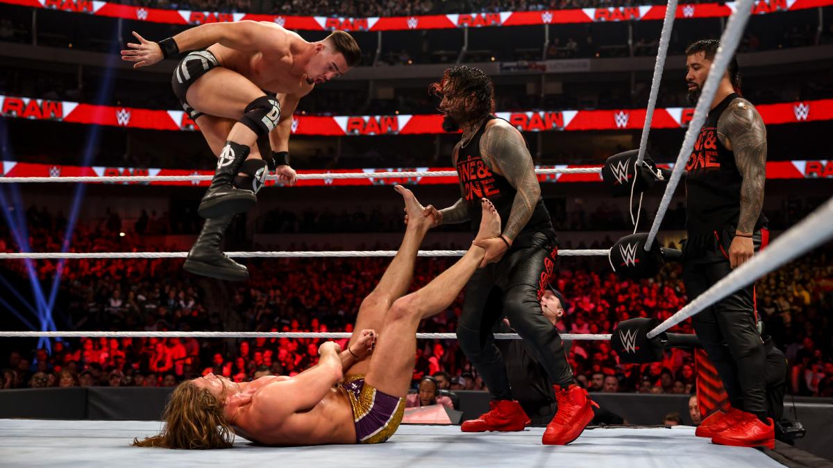 Výsledky (Results) - WWE RAW