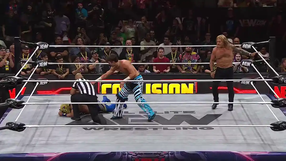 Výsledky (Results) - AEW Collision