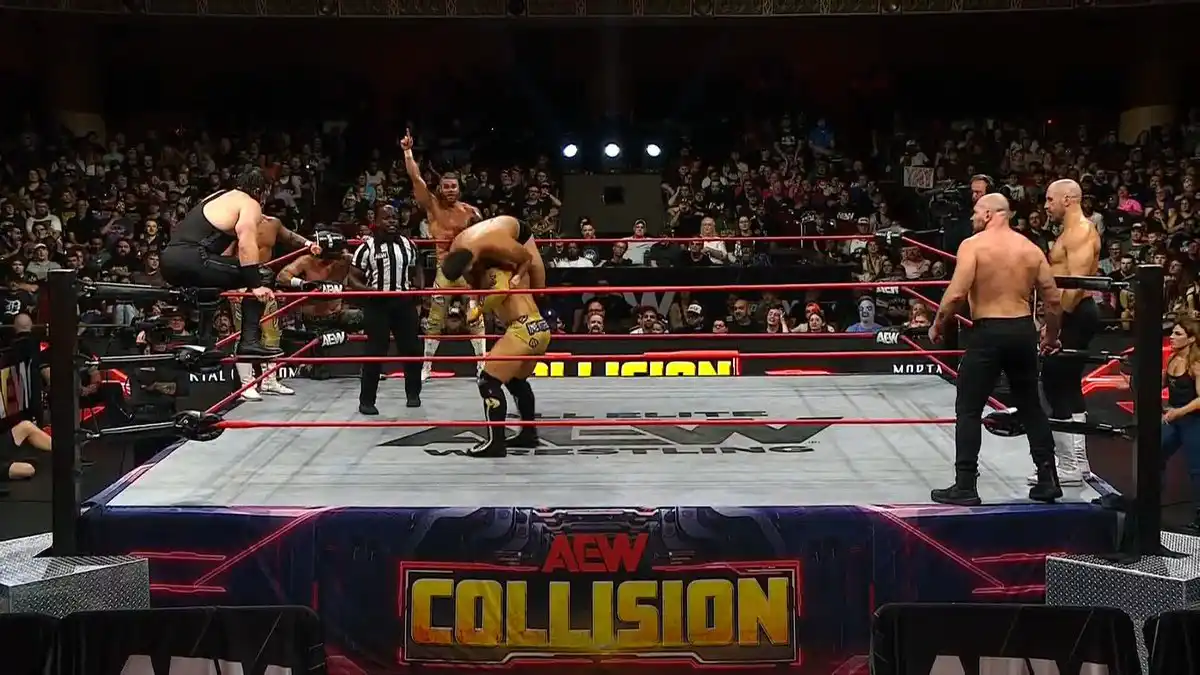 Výsledky (Results) - AEW Collision