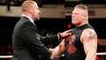 Triple H & Brock Lesnar