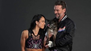 AJ Lee, Larry & CM Punk