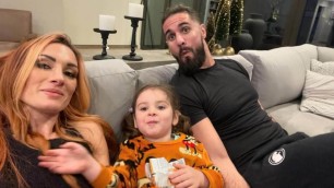 Becky Lynch, Roux & Seth Rollins