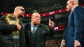 Bron Breakker, Paul Heyman & Adam Pearce