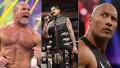 Goldberg, Dominik Mysterio & The Rock