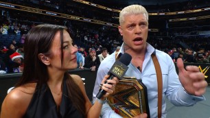 Jackie Redmond & Cody Rhodes