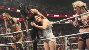 Charlotte Flair, Rhea Ripley, IYO SKY & Alexa Bliss