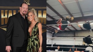 Undertaker, Michelle McCool & Kaia