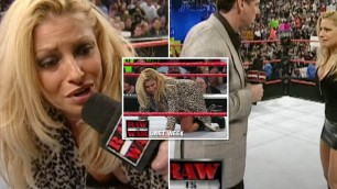 Trish Stratus & Vince McMahon