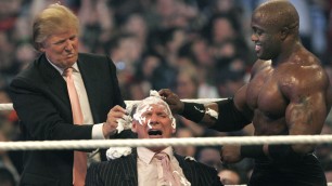 Donald Trump, Vince McMahon & Bobby Lashley