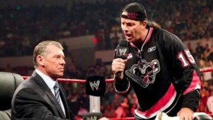 Vince McMahon & Bret Hart