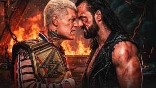 Cody Rhodes vs. Drew McIntyre