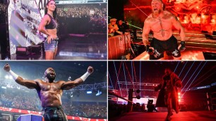 AJ Lee, Brock Lesnar, Apollo Crews & Ilja Dragunov